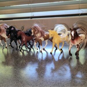 Lanard Toy Horses Lot of 6 2008 Pony Figures